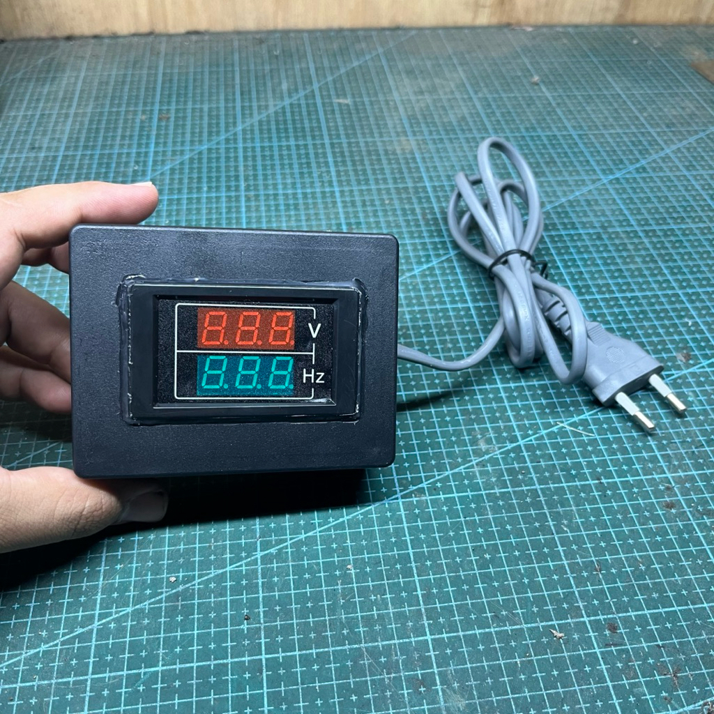 alat ukur listrik Volt HZ meter digital akurat Original produk