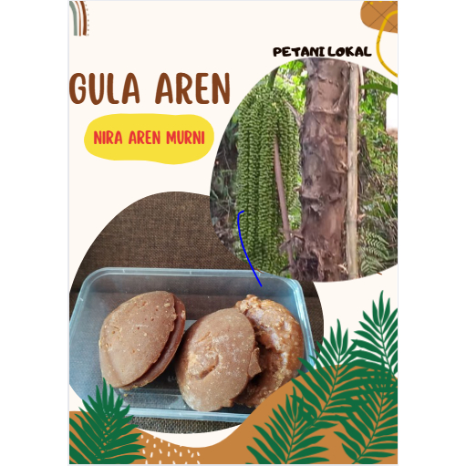 

Gula Aren | Gula Aren Asli isi 4 pcs | Gula Aren terbuat dari nira aren asli