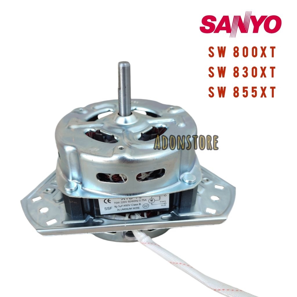 DINAMO PENGERING SANYO 8 KG SW 800XT 830XT 855XT / MOTOR SPIN MESIN CUCI 2 TABUNG SW800XT SW830XT 85