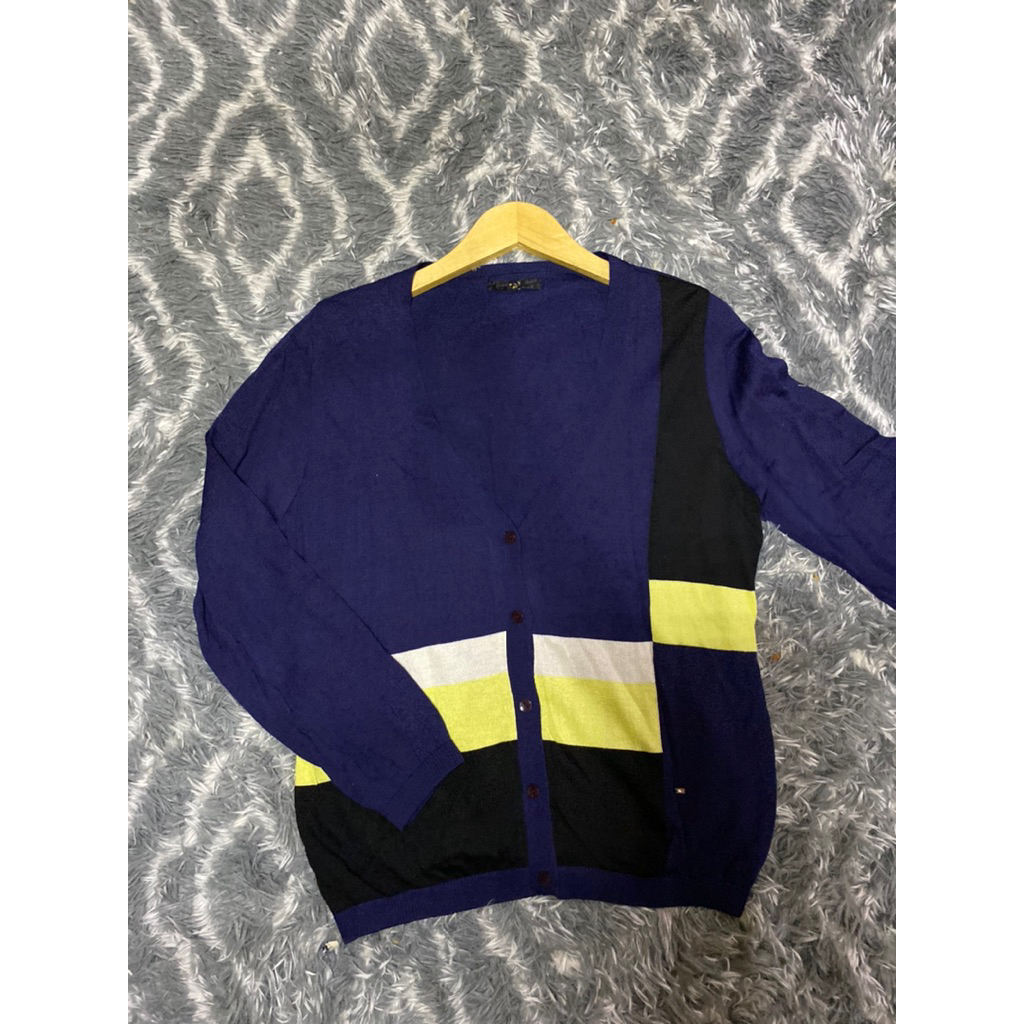 Cardigan Navy/preloved cardigan/cardigan second/atasan navy