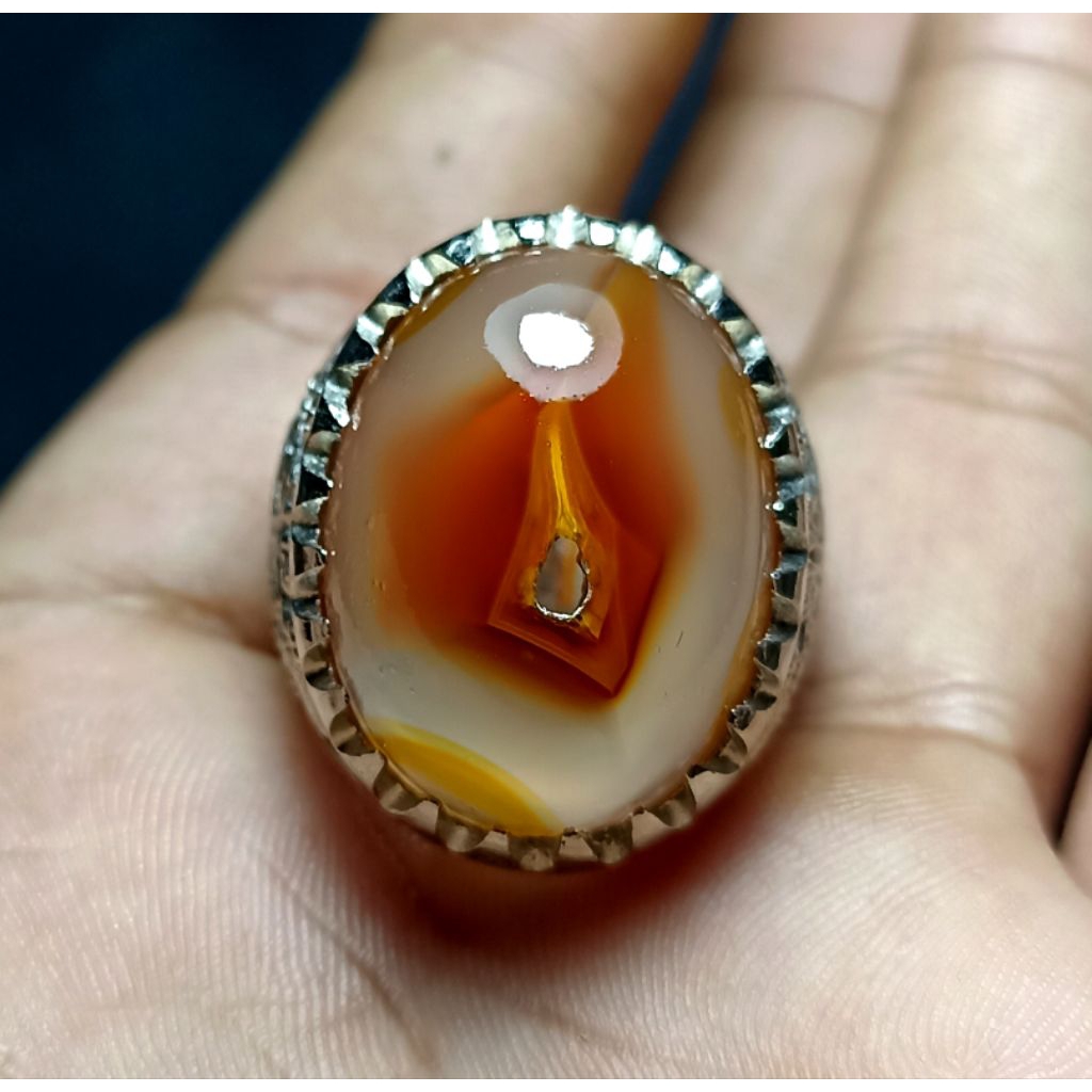 CINCIN BATU AKIK COMBONG MERAH