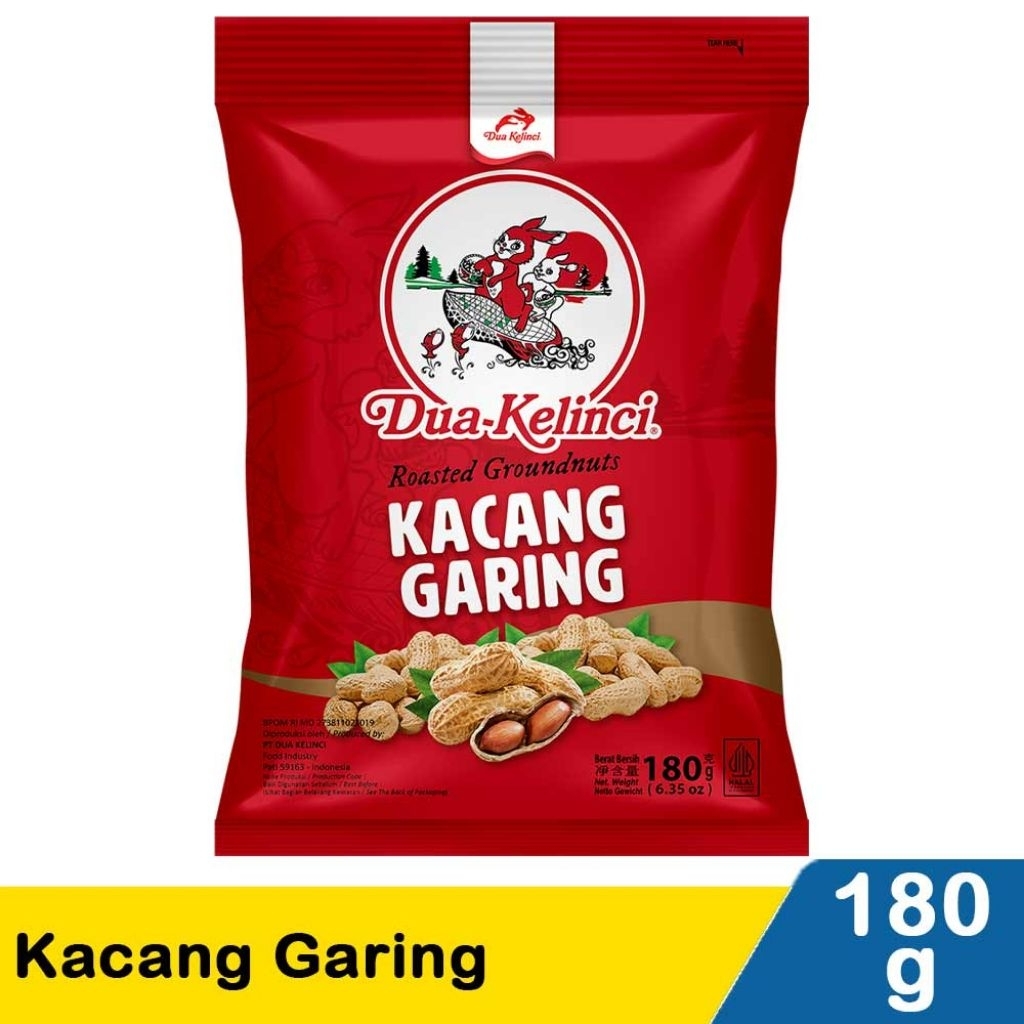 

dua kelinci kacang garing 180g