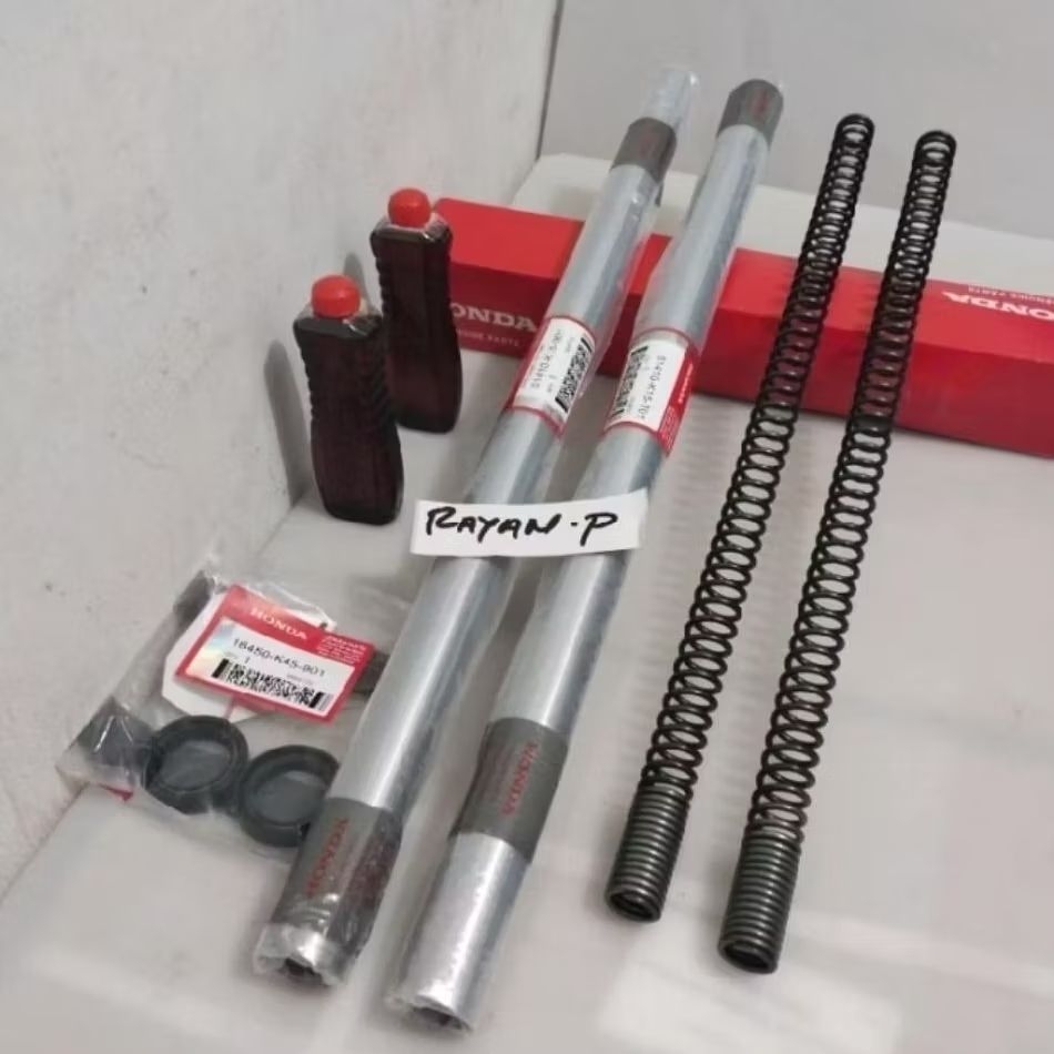 Shock Depan K15+Per+Sil+Oli Honda CBR 150 Old CBR150 Old Sepasang (Tutup Derat)