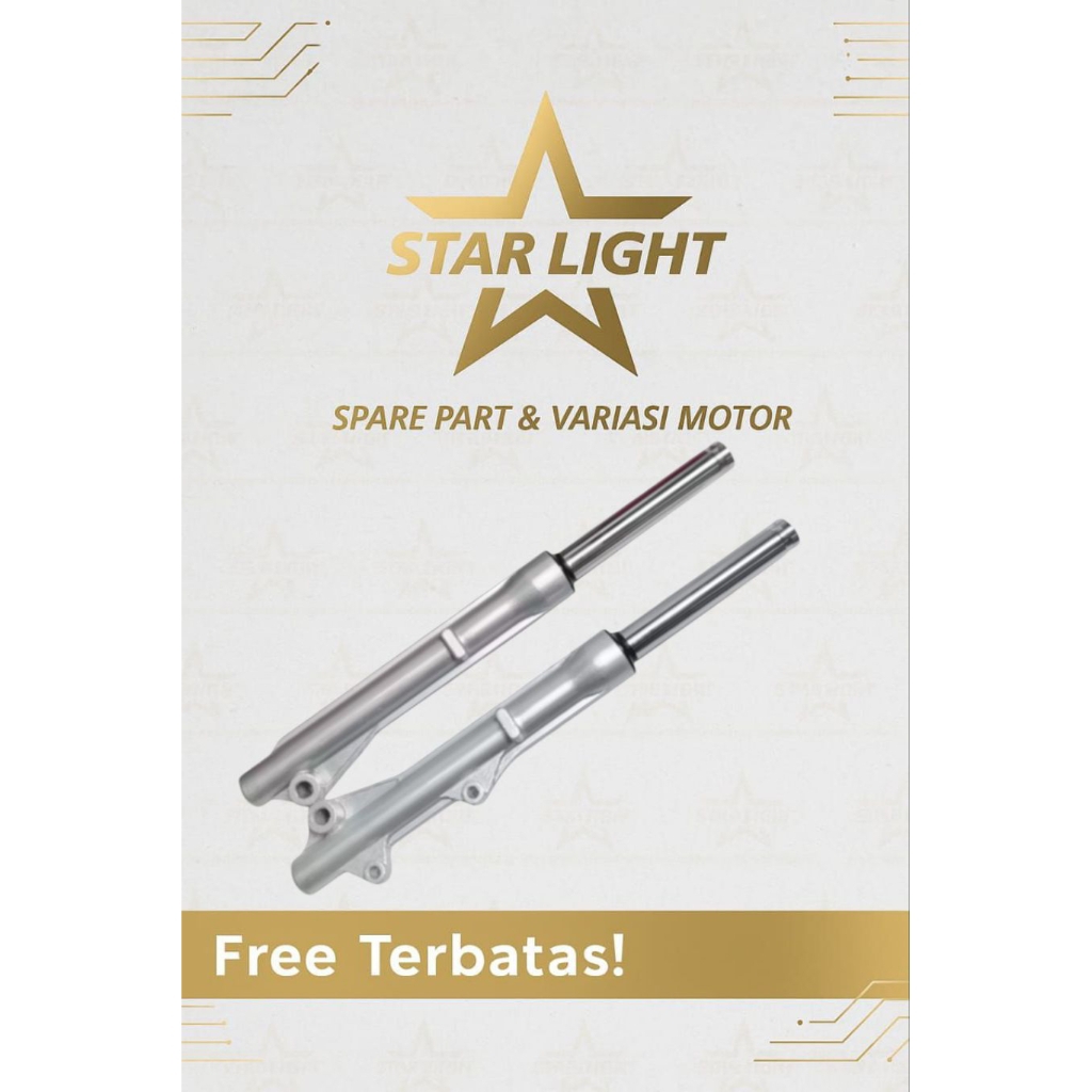 shock depan komplit motor honda supra x supra fit fit new revo