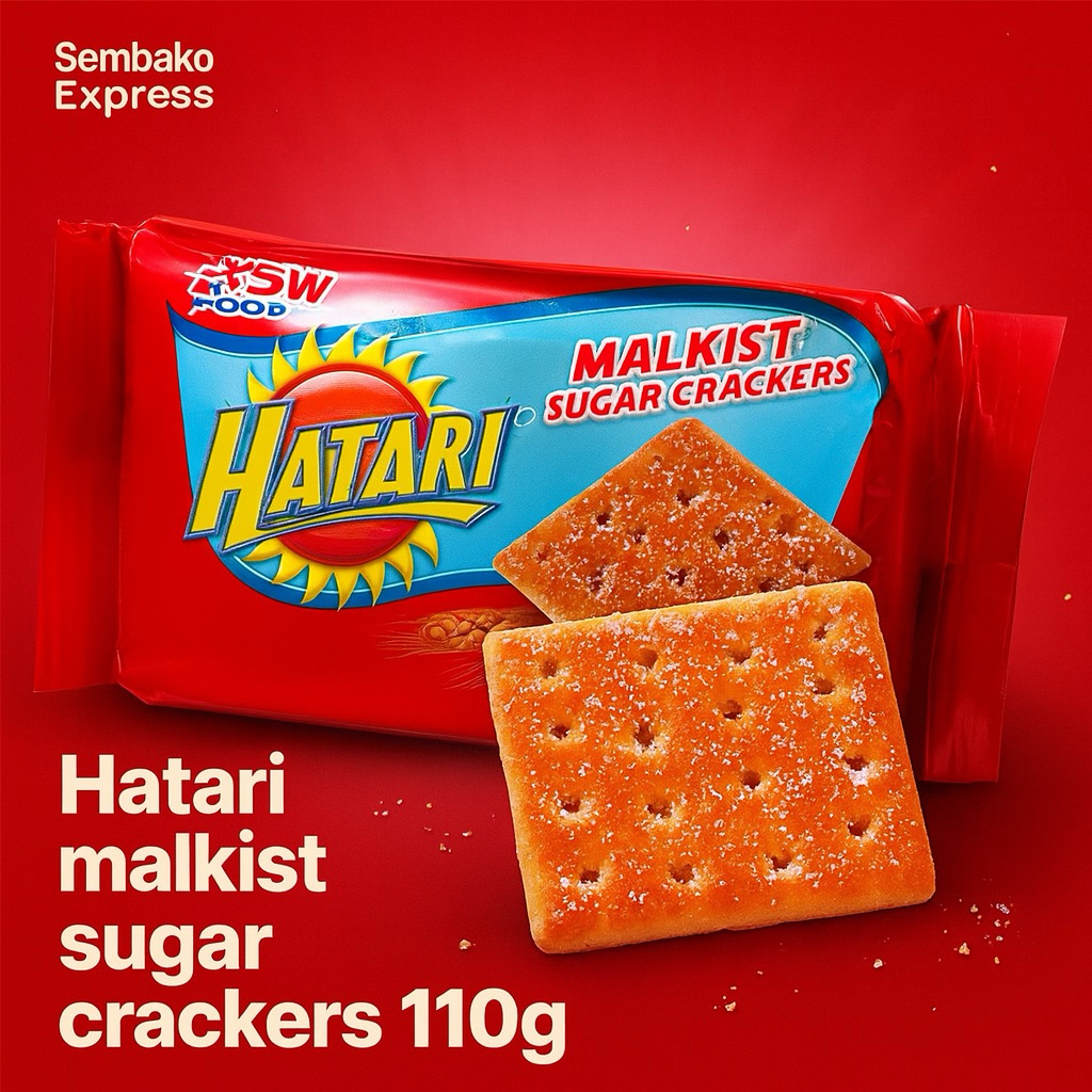 

Hatari Malkist Sugar Crackers 110g