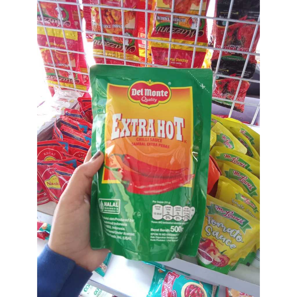 

ANEKA SAOS DELMONTE SAUS EXTRA HOT 500g