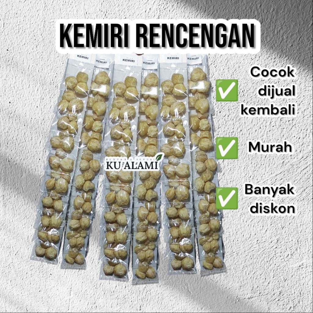 

Kemiri rencengan miri rentengan 500
