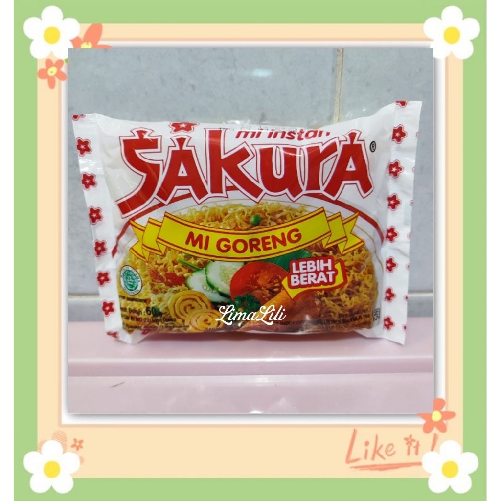 

SAKURA Mi Instan Mi Goreng Sakura Halal