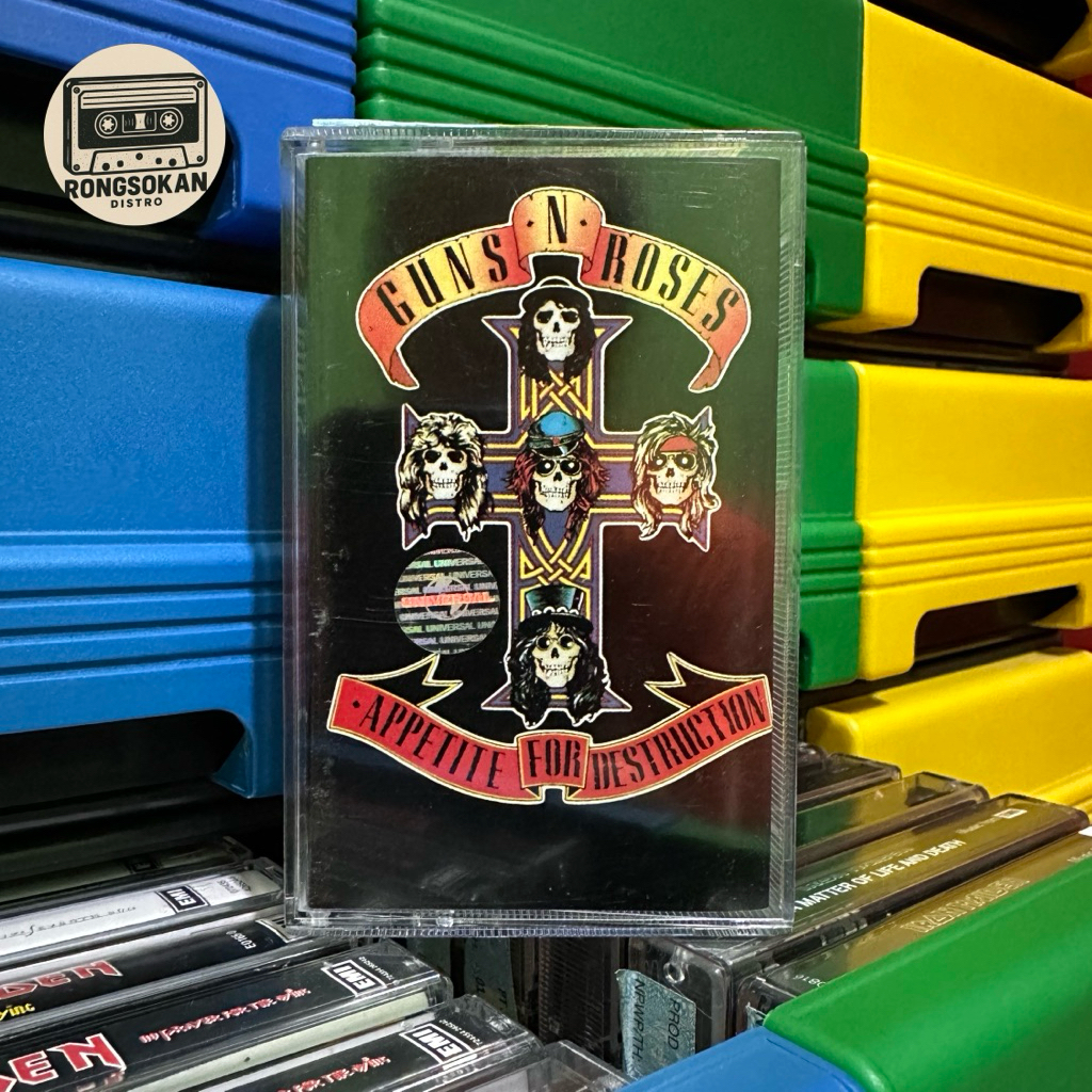 Kaset Pita GUNS N' ROSES APPETITE FOR DESTRUCTION (UNIVERSAL)