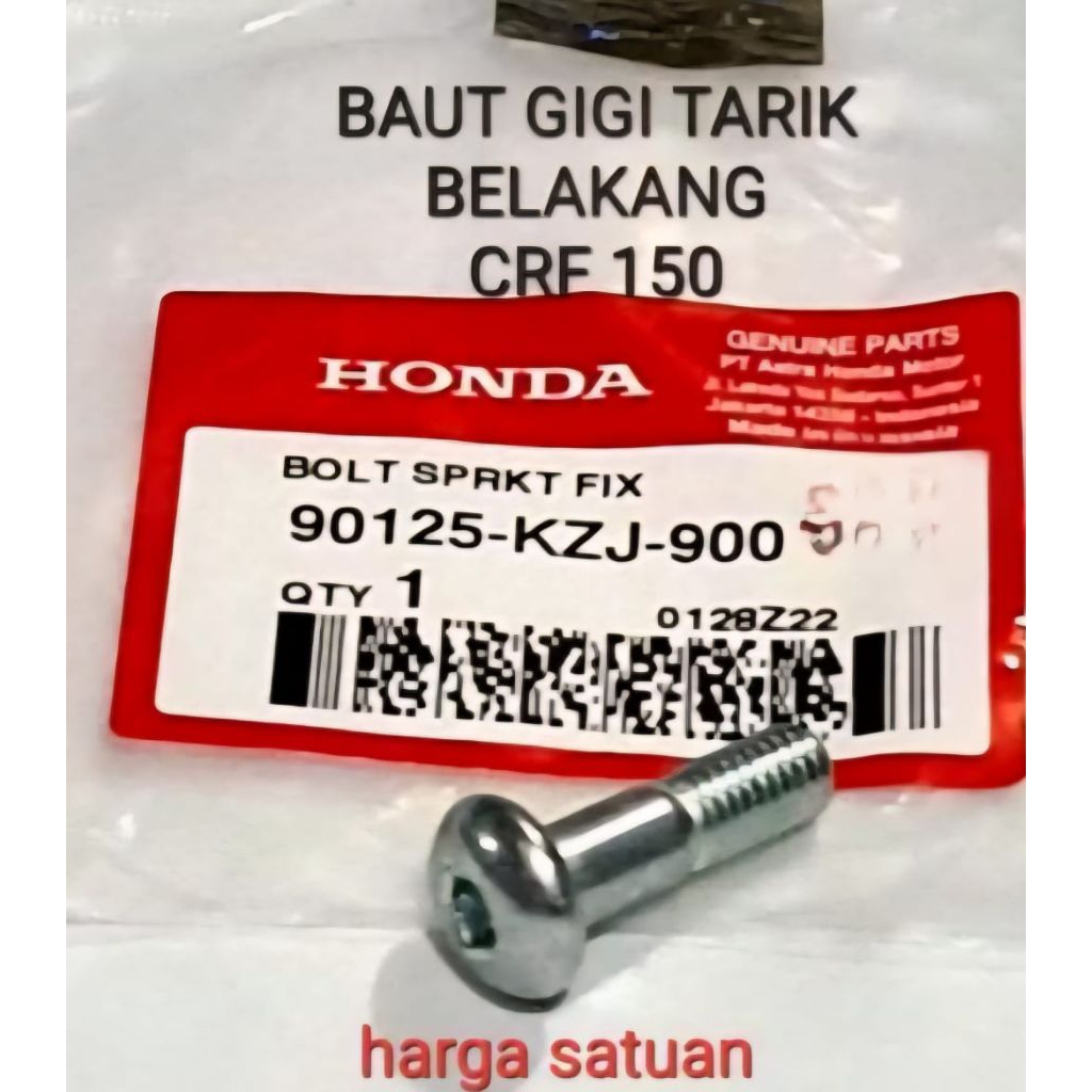BAUT GEAR GIGI TARIK BELAKANG CRF 150 ORIGINAL
