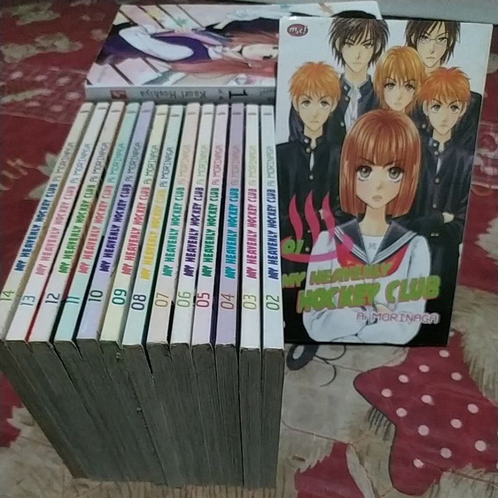 komik preloved set my heavenly hockey club