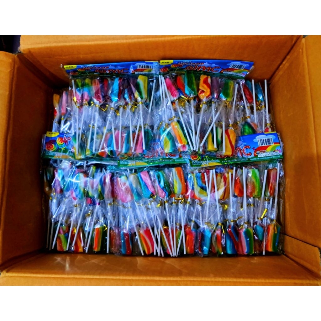 

1 Karton permen lolipop ice cream isi 50 pack