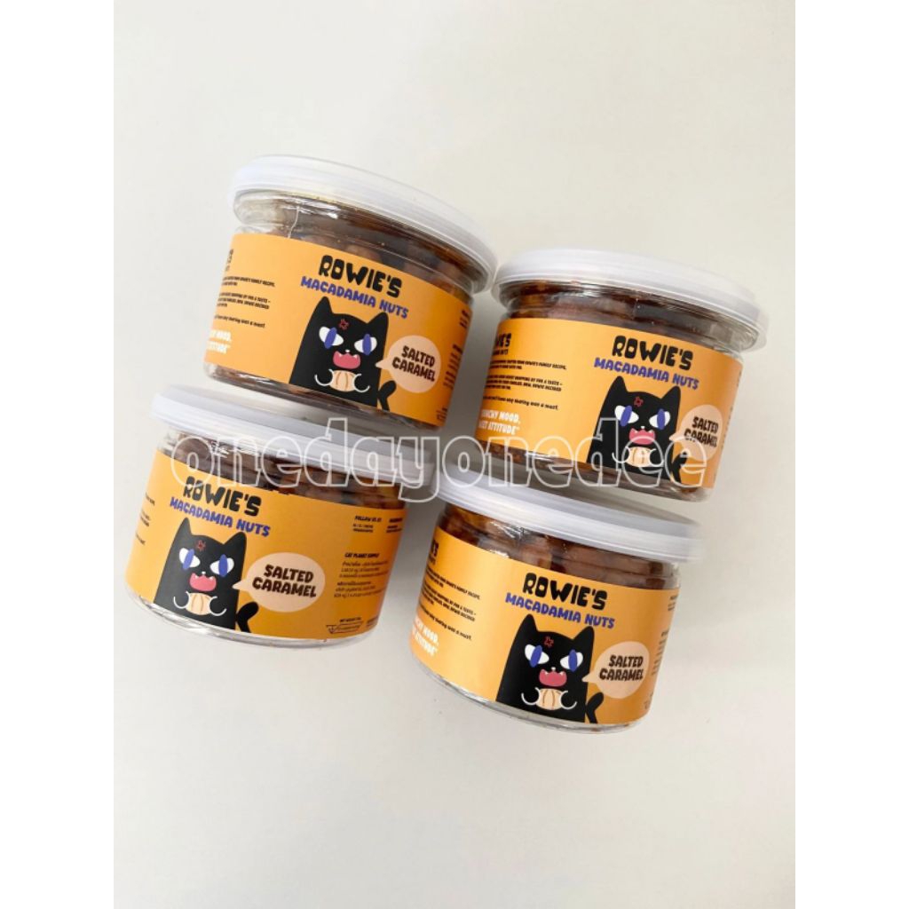 

[READY STOCK] ROWIE'S MACADAMIA NUTS | SALTED CARAMEL