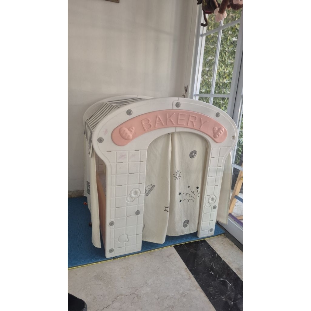 preloved bekas mainan playground anak BAKERY COOKING playhouse