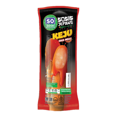 

So Good Sosis Jepang Keju Saus Pedas 55 g