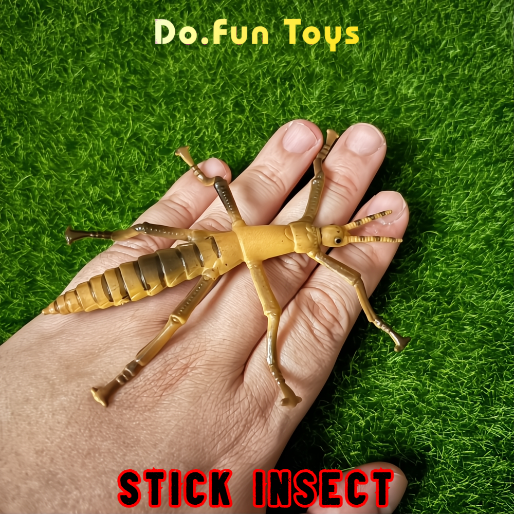 Insect Figurine | STICK INSECT / Mainan Miniatur Serangga Belalang Tongkat