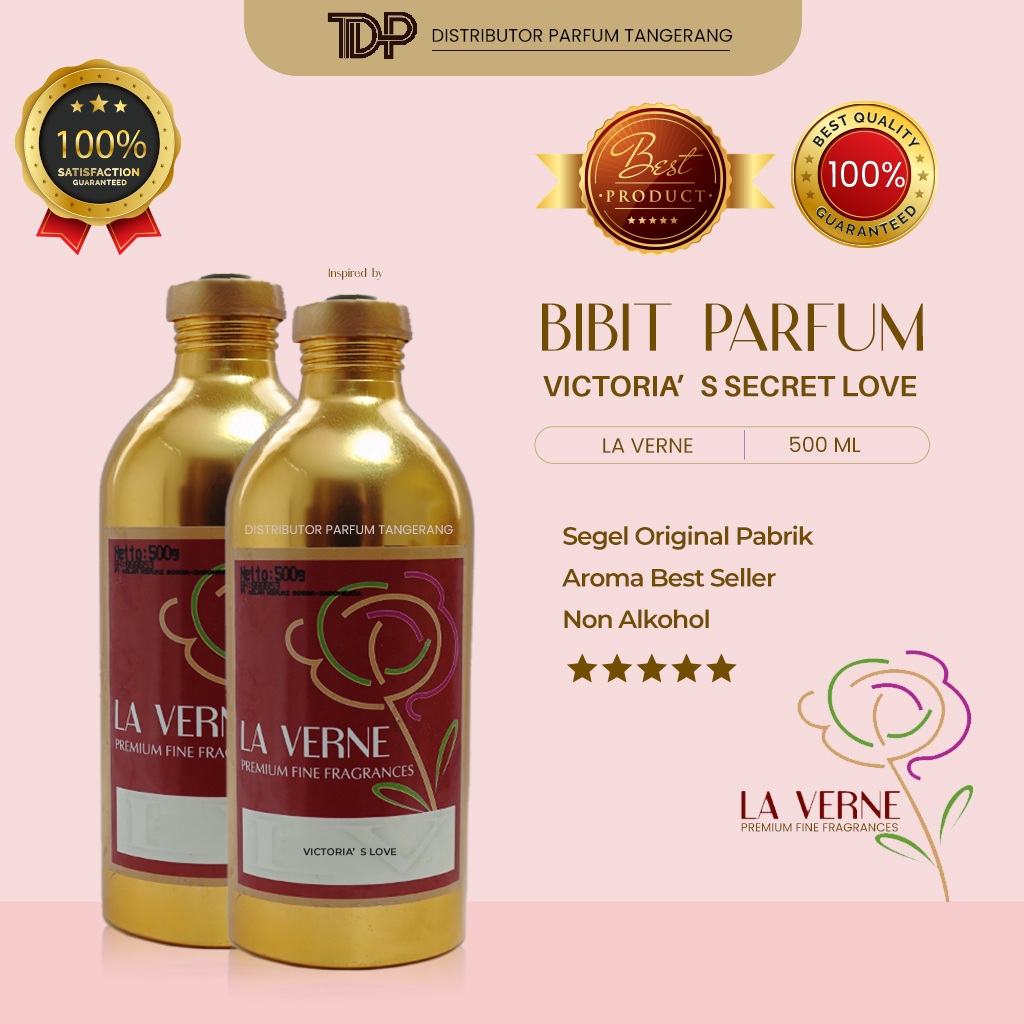 VICTORIA'S LOVE BY LAVERNE SEGEL PABRIK 500 ML BIBIT PARFUM.
