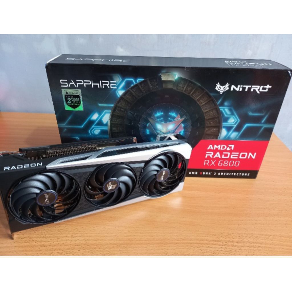 VGA SAPPHIRE NITRO+ RX 6800 16GB GDDR6 ( BEKAS - PREMIUM )
