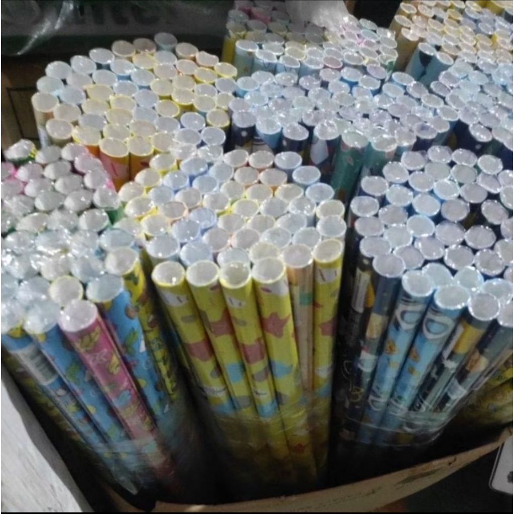 

kertas kado KIKY gulungan isi 100 lembar dan 50 lembar