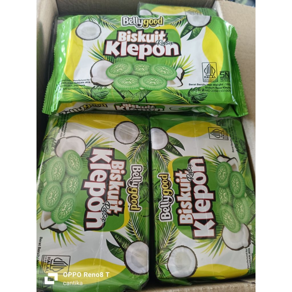 

BISCUIT KLEPON BELLYGOOD 105 g (isi 20 pack)