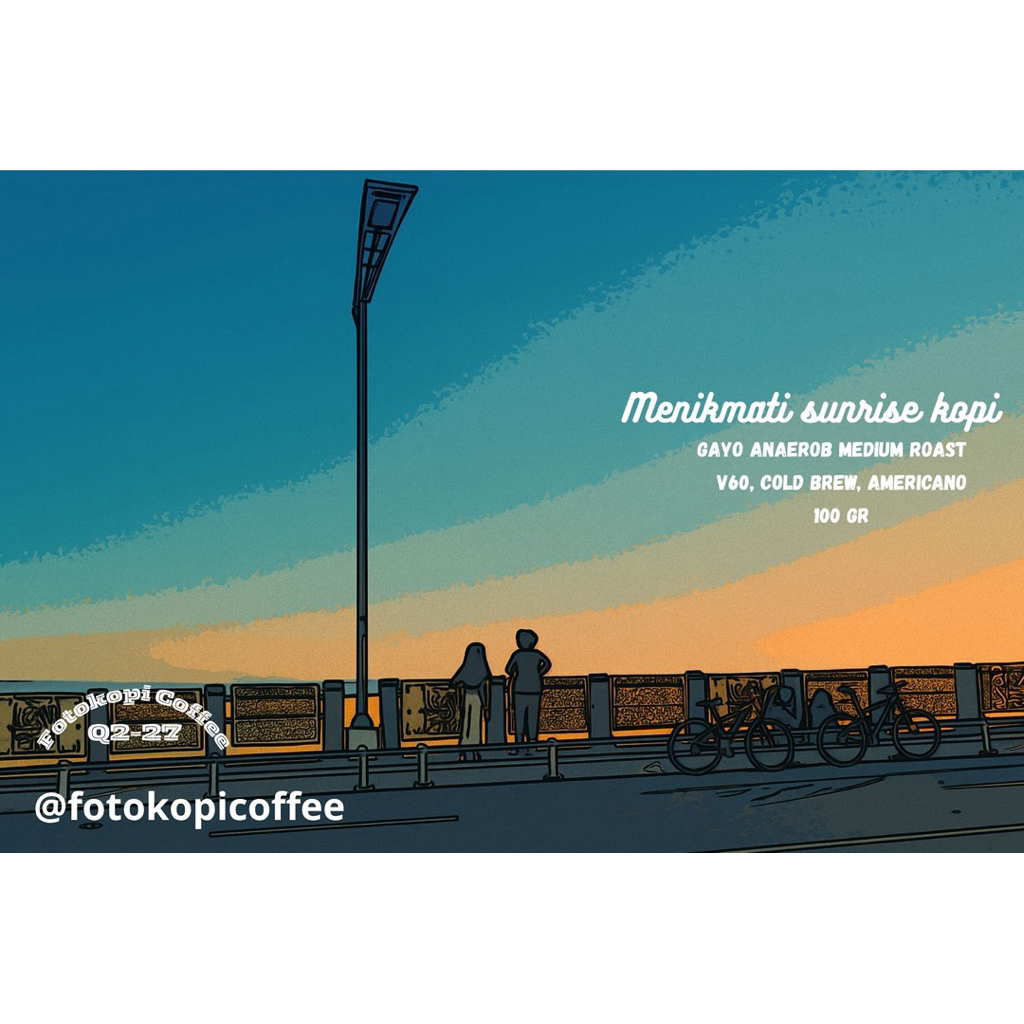 

menikmati sunrise kopi, arabika gayo wine, 100gr