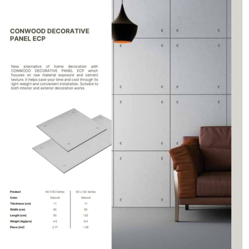Conwood ECP (Exposed Concrete Panel) 60x120