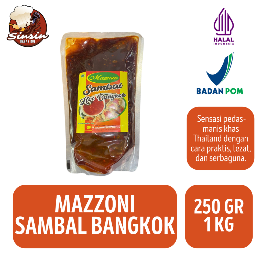 

Mazzoni Sambal Bangkok [250GR & 1KG]