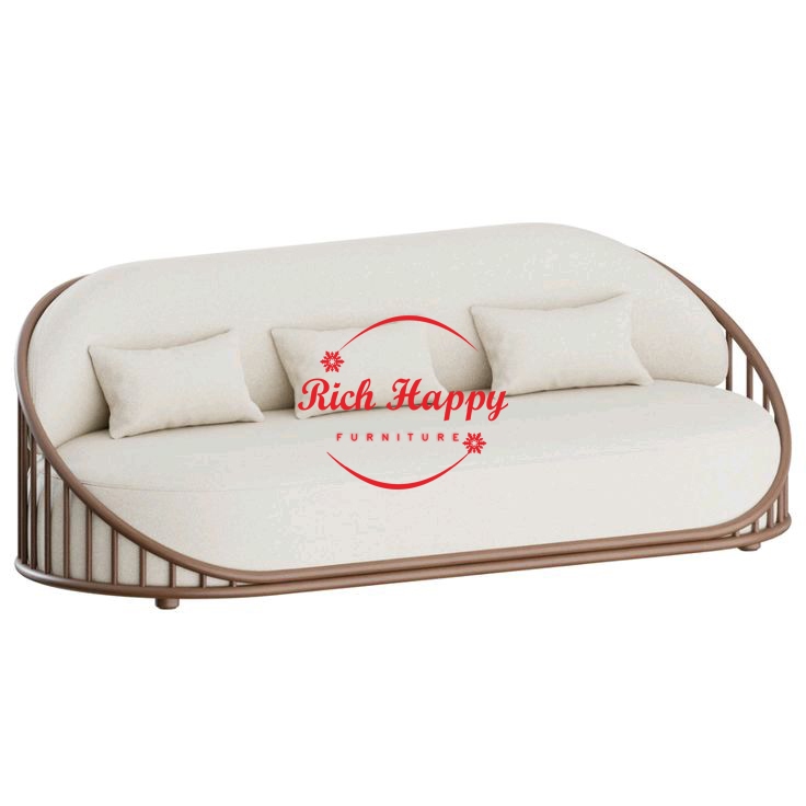 TJ Furniture Jepara | Sofa Tamu Lengkung Jati Minimalis | Sofa Nonton TV