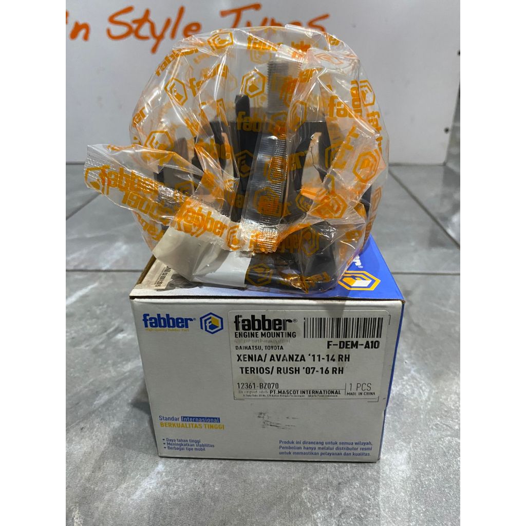 Engine mounting mesin kanan Rush,Terios 2007-2016/Xenia,Avanza,Veloz 2011-2014 RH FABBER