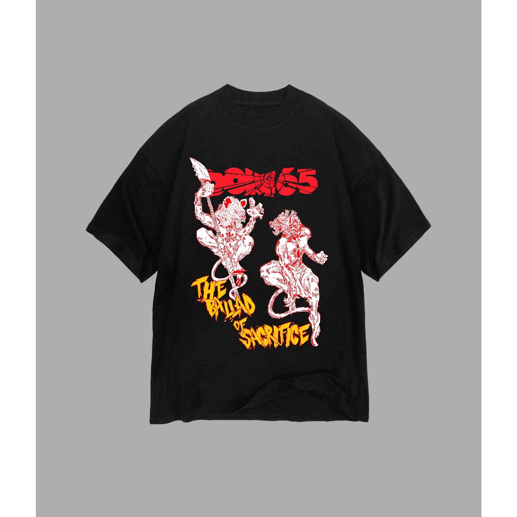 Dom 65 - The Ballad Of Sacrifice T-shirt | Kaos Band Dom65 - The ballad Of Sacrifice