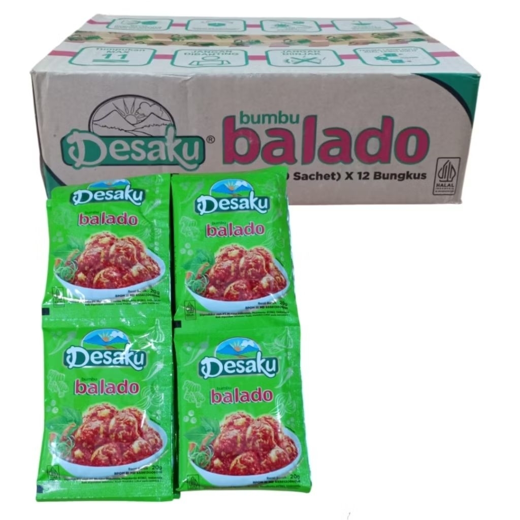 

Desaku Balado 1dus (1x10pcs) 12bungkus