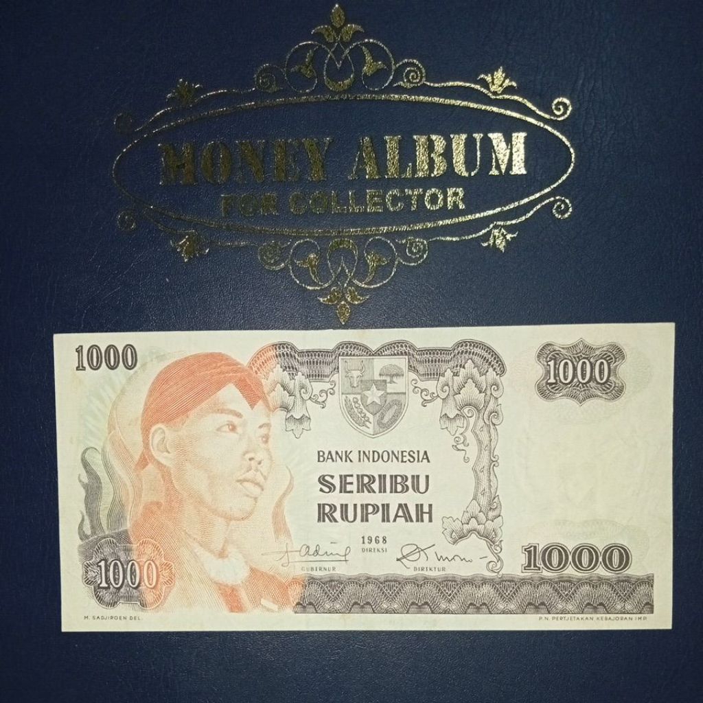 UANG 1000 SUDIRMAN TAHUN 1968