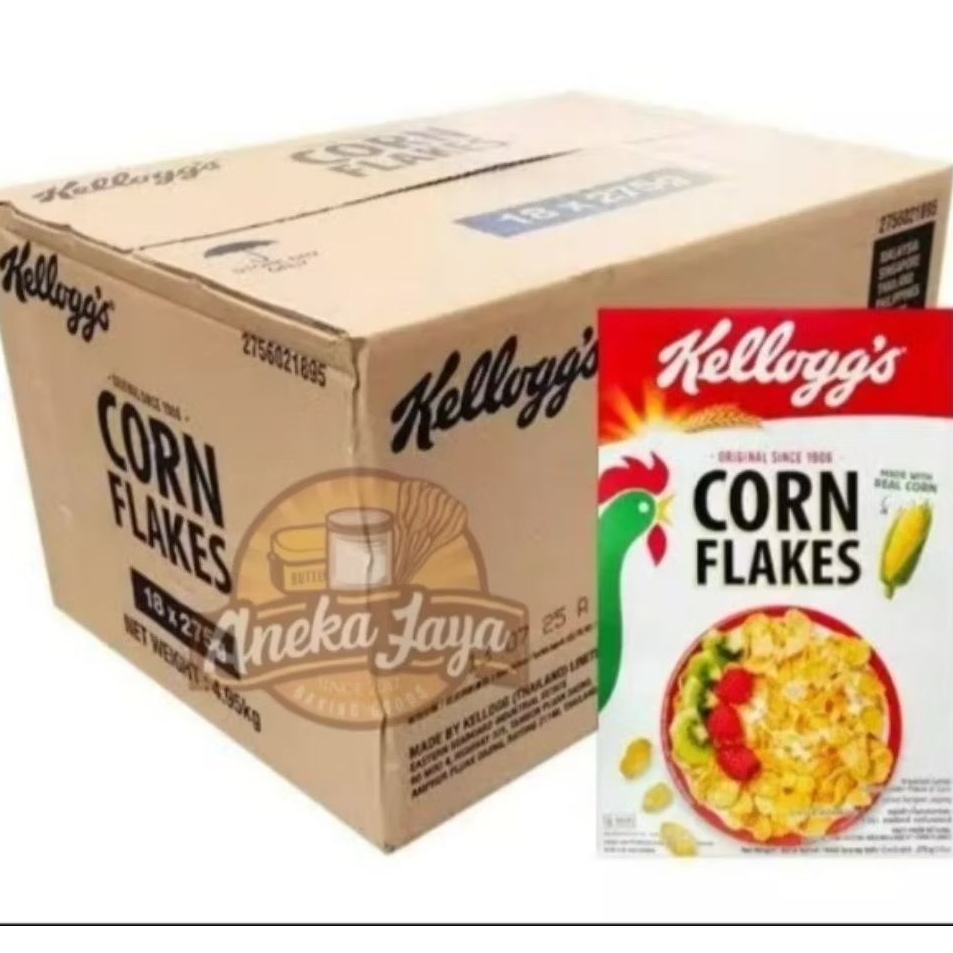 

KELLOGS CORN FLAKE 1 KARTON (275 GRX18 PACK)