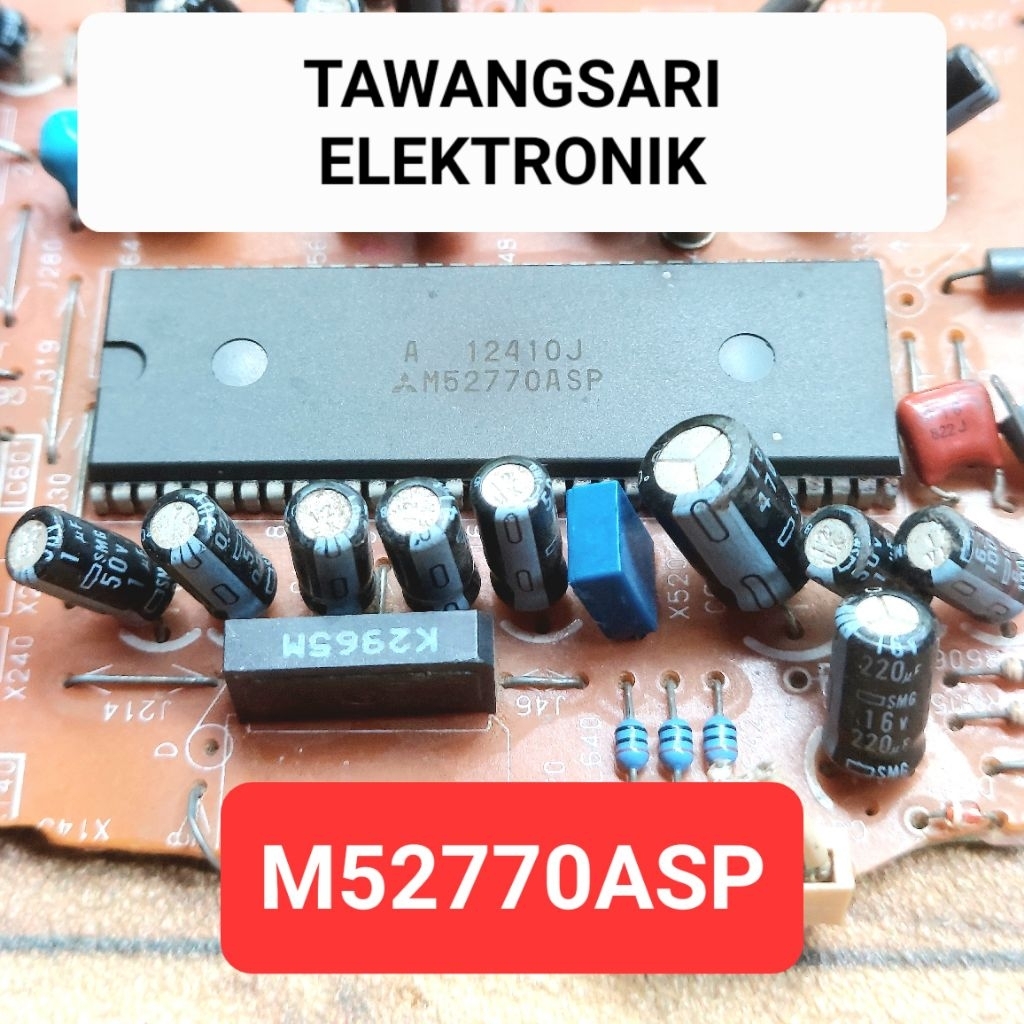 Ic M52770ASP Original Cabutan IC M52770ASP Bekas Cabutan