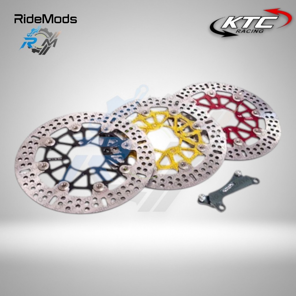 DISC BRAKE CAKRAM PIRINGAN KTC MIO 260MM FRONT + BREKET