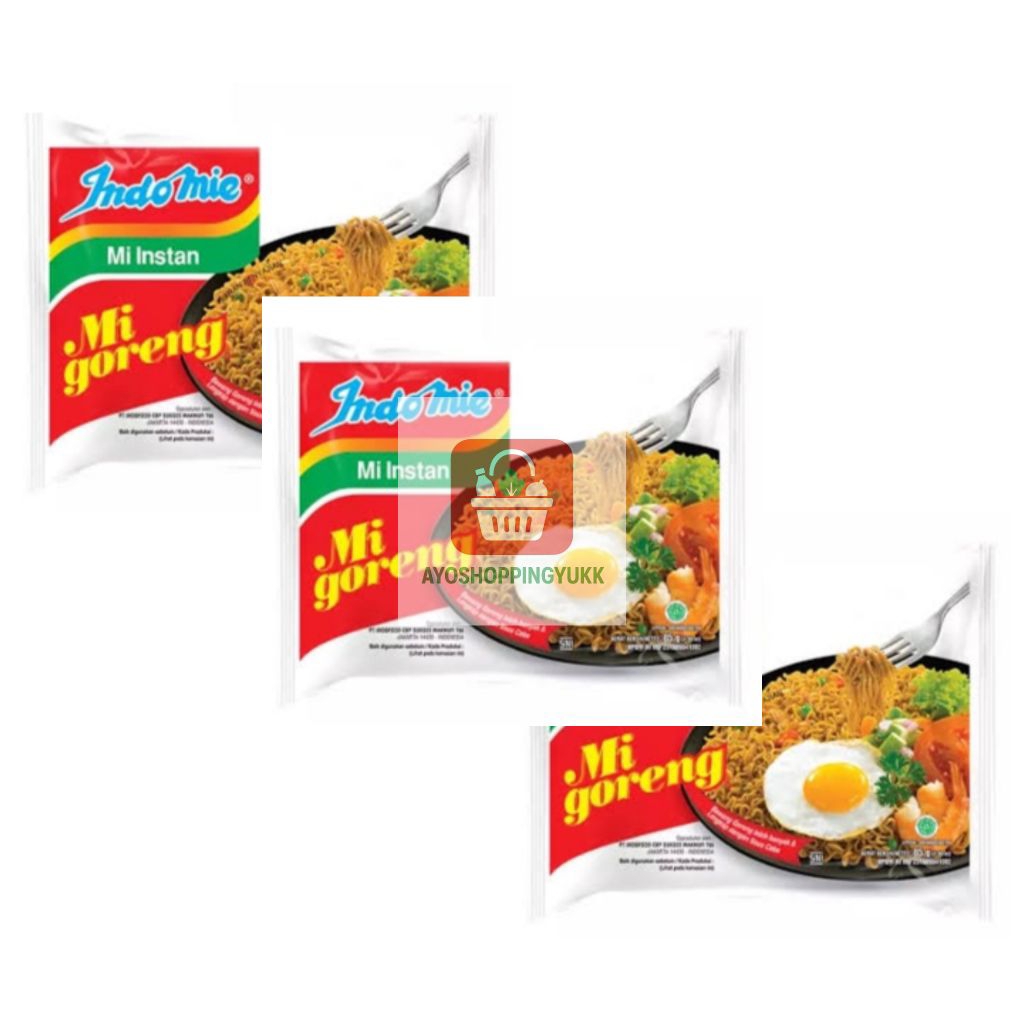 

Indomie Goreng 3 Bungkus | Mie Instan Praktis & Lezat