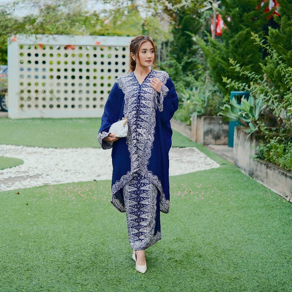 Diana Batik - ONE SET BLOUSE JUPRI SERIES | One set Kaftan Blouse Batik | Kaftan Lebaran
