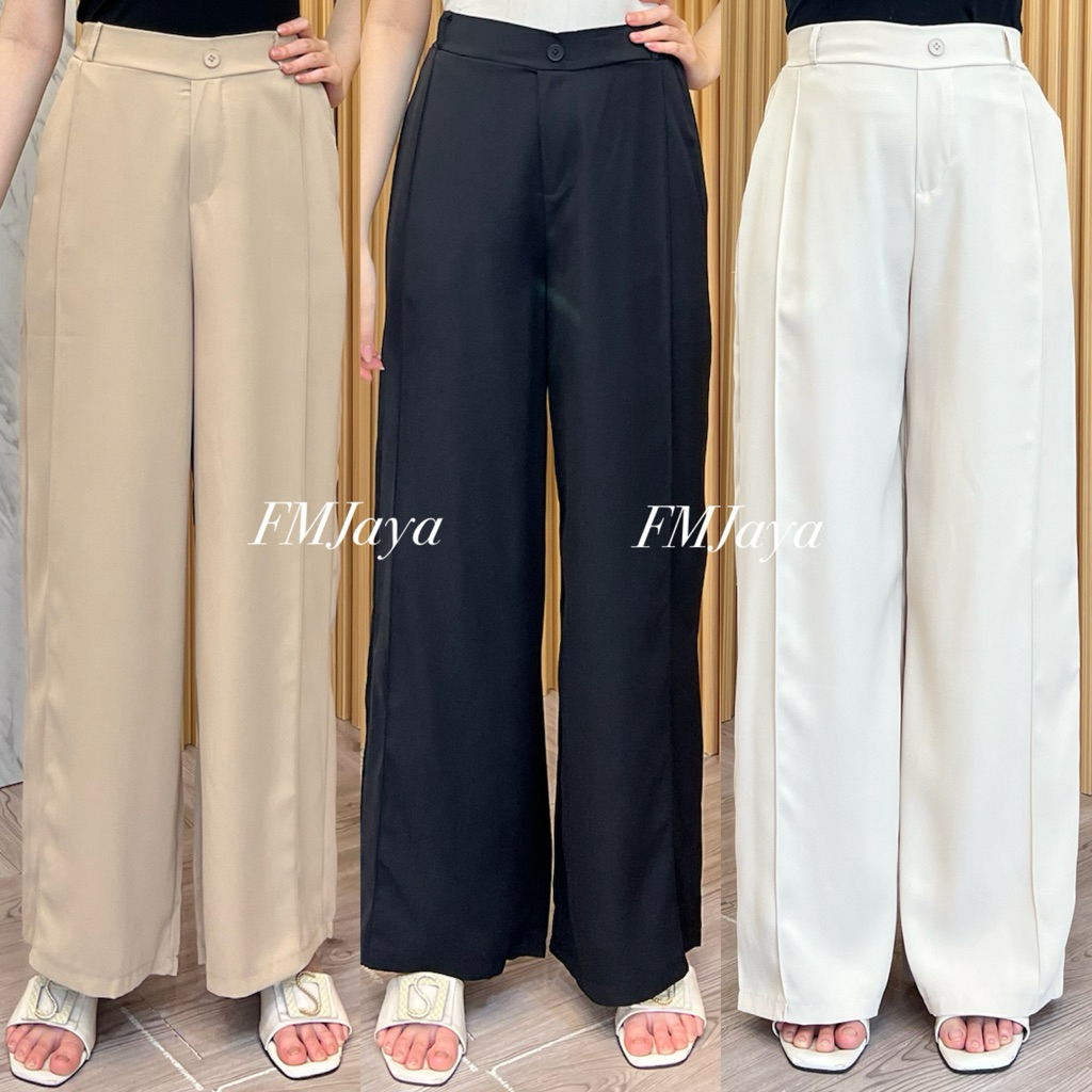 CELANA KULOT HIGHWAIST 8891 || CELANA KULOT WANITA || CELANA KULOT KOREAN LOOK || CELANA KULOT PANJA