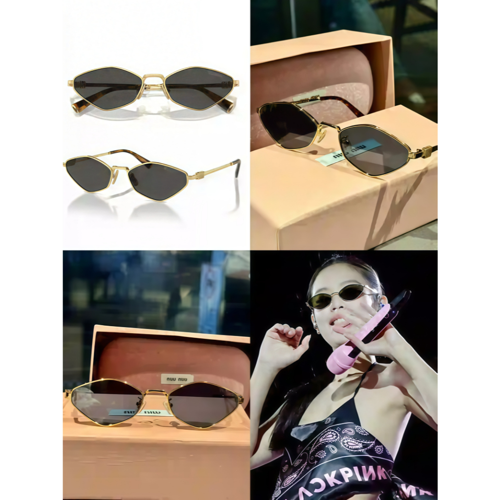 MIU FASHION Kacamata Fashion Wanita Miu Miu 56ZS Collection Sunglasses Original 100%