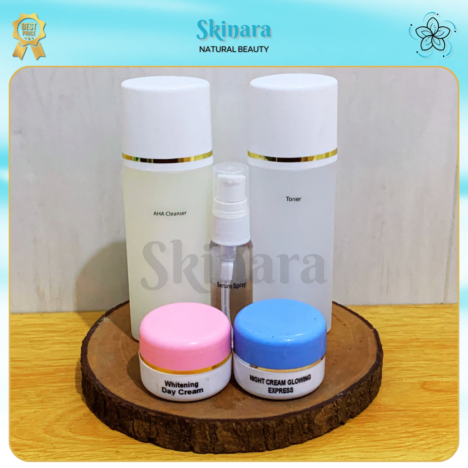 Paket 5in1 Cream Glowing Express Original - Krim Glowing Express