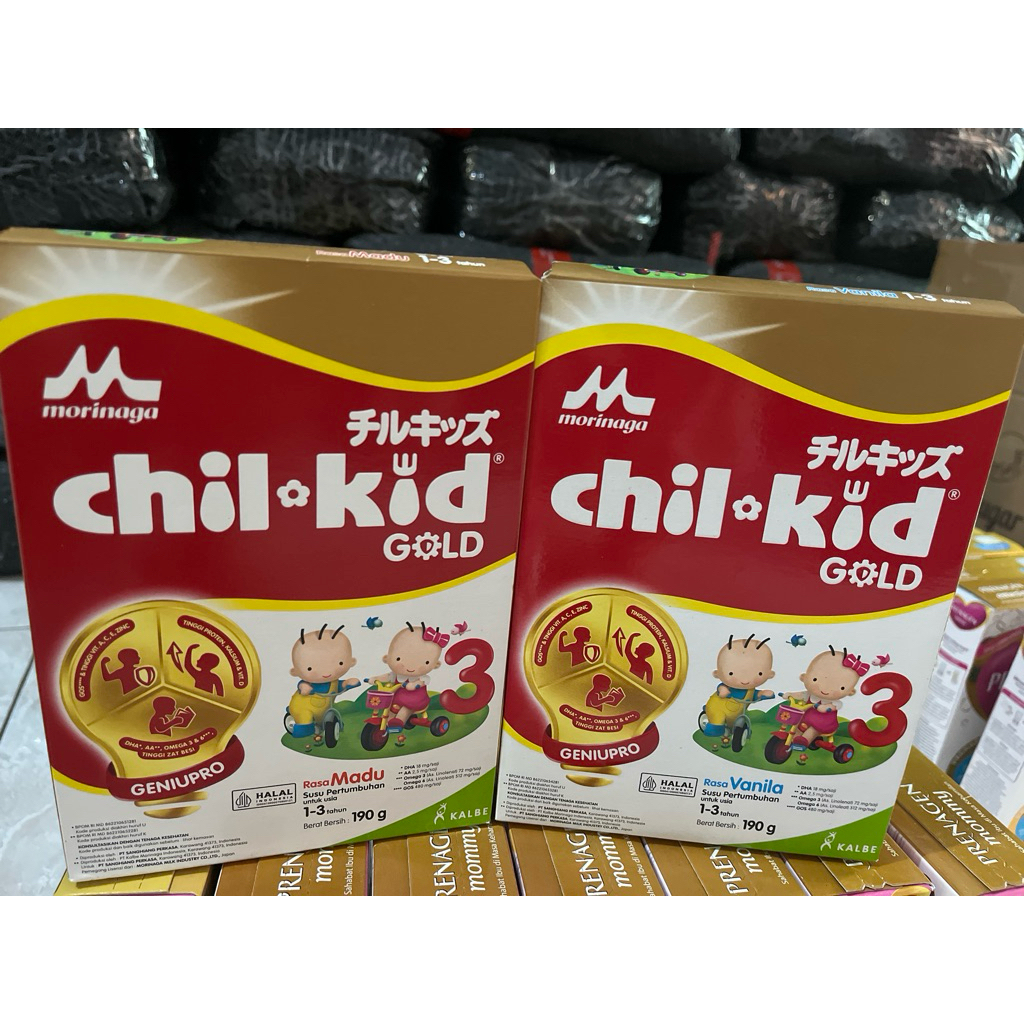 

Morinaga Chilkid Gold 3 Madu / Vanila 190gr