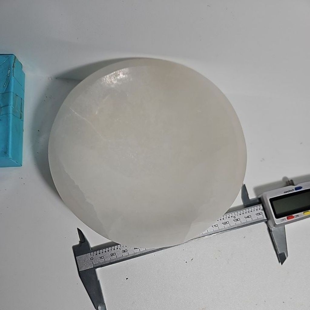 SELENITE BOWL BATU ASLI MAROKO 15CM