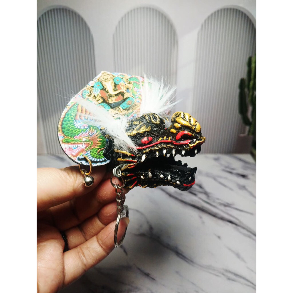 VIRAL Rampak Barong DEVIL (Ganci/ Gantungan Kunci)