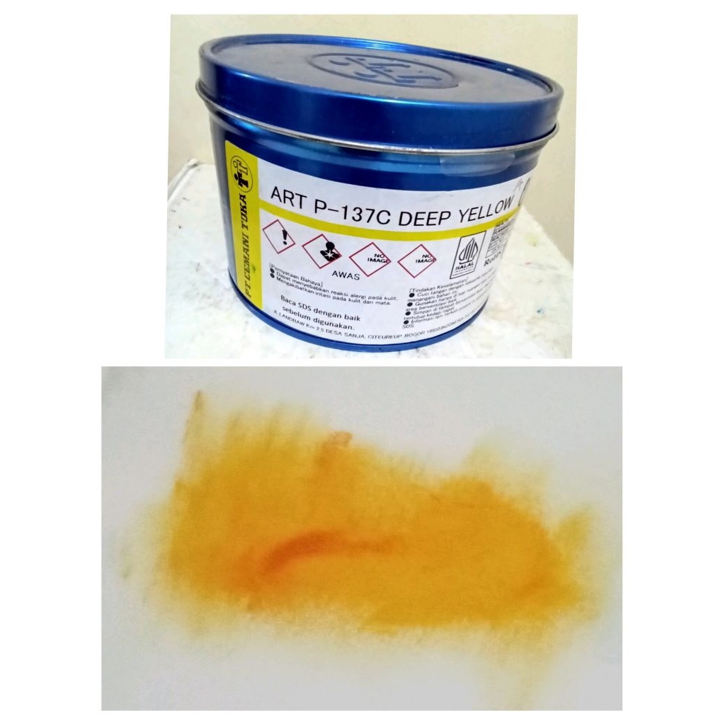 

Tinta offset Cemani toka ART-P 137c Deep Yellow