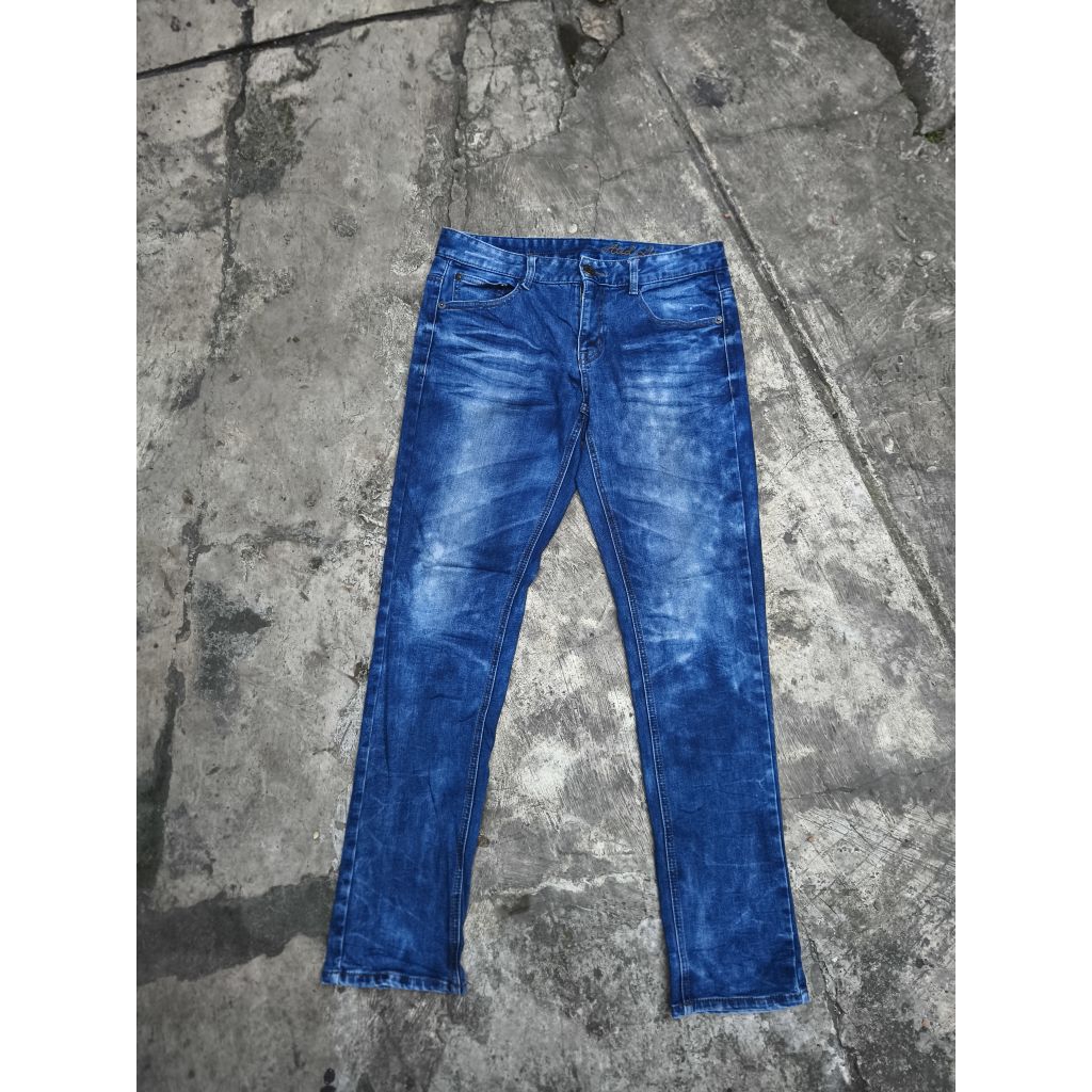 celana jeans fadding dari litmus size33