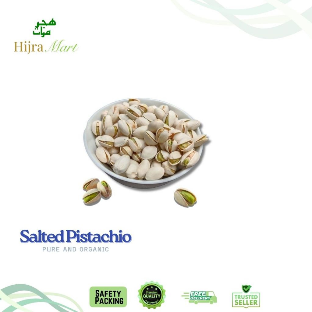 

Kacang Arab Pistachio Roasted Fustuk Camilan Sehat