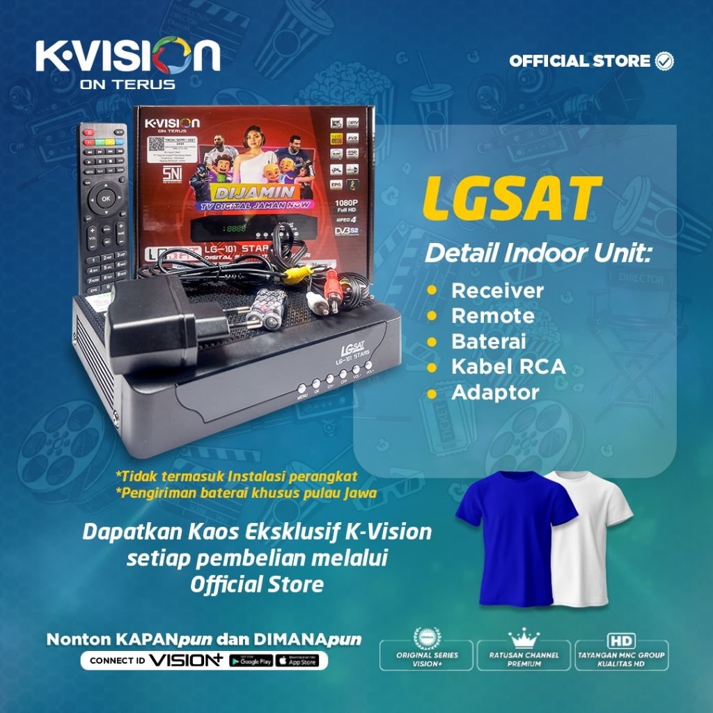 K-VISION KU Band FULLSET TYPE LGSAT