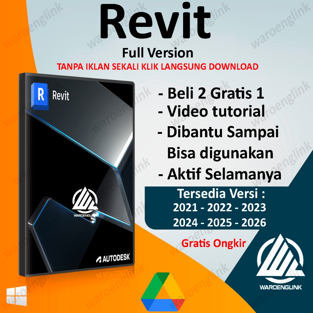 Revit 2026 Revit 2025 Revit 2024 full aktivasi | Video tutorial | Windows | Full Version | Lifetime