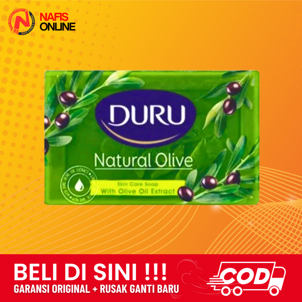 Sabun Duru Zaitun Arab Original 180 Gram Segar