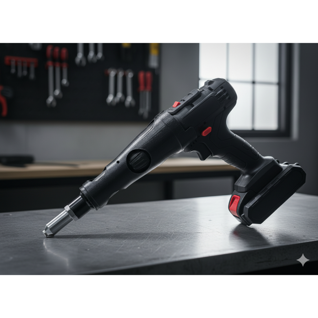 rivet gun electric, riveting electric, tang rivet baterai, tang rivet otomatis 2in1